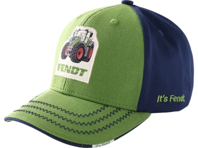 Fendt Cap für Kinder grün; blau, Traktorlabel und Logo vorn, X991020129000 Fendt Cap für Kinder grün; blau, Traktorlabel und Logo vorn, X991020129000