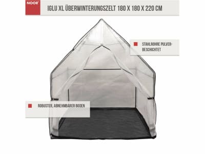 NOOR IGLU Überwinterungszelt XL PRO 220 cm  NOOR IGLU Überwinterungszelt XL PRO 220 cm