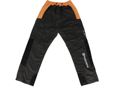 Husqvarna® Schnittschutz-Bundhose "Classic 20 A" anthrazit; schwarz; warnorange Schnittschutzklasse 1 (20 m/s)