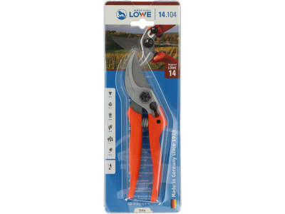 LÖWE Bypass-Schere 14.104 22 19 cm für Rosen, Sträucher und Stauden, Gartenschere LÖWE Bypass-Schere 14.104 22 19 cm für Rosen, Sträucher und Stauden, Gartenschere