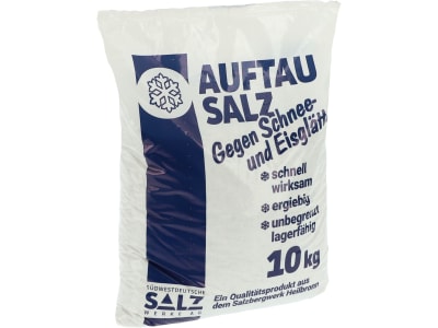 SWS Steinauftausalz Streusalz Kornklasse EF  10 kg Beutel