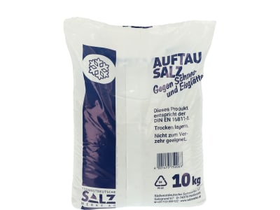 SWS Steinauftausalz Streusalz Kornklasse EF  10 kg Beutel