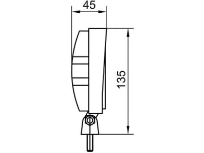 LED-Arbeitsscheinwerfer 2.200 lm , 10 – 30 V, 16 LEDs, quadratisch, 098 174 210