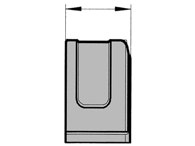 TRAILER POOL Kotflügel 1.180 x 260 x 335 mm Kunststoff rund, für Anhänger mit 1 Achse, 245823