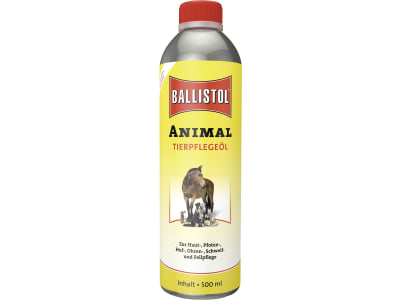 Ballistol® Tierpflegeöl "Animal" für alle Haus- und Hoftiere, 500 ml, 29843