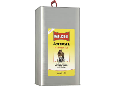 Ballistol® Tierpflegeöl "Animal" für alle Haus- und Hoftiere, 5 l, 29858