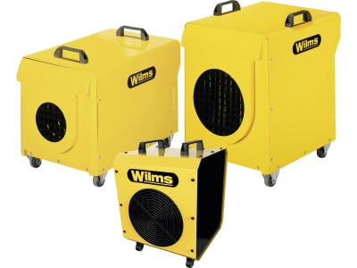 Wilms Heizlüfter "EL" , 400 V, Axiallüfter Wilms Heizlüfter "EL" , 400 V, Axiallüfter