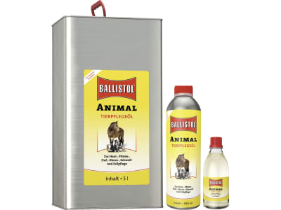 Ballistol® Tierpflegeöl "Animal" für alle Haus- und Hoftiere Ballistol® Tierpflegeöl "Animal" für alle Haus- und Hoftiere