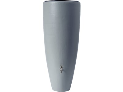 Garantia Wasserbehälter 2in1 300 l zinkgrau Regenwassertank, Regentonne