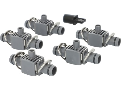 GARDENA Micro-Drip-System Tröpfchenbewässerung T-Stück für Sprühdüsen 13 mm, 5 St. Gardena Bewässerung GARDENA Micro-Drip-System Tröpfchenbewässerung T-Stück für Sprühdüsen 13 mm, 5 St. Gardena Bewässerung
