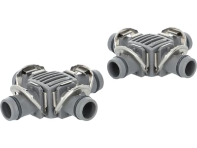 GARDENA Micro-Drip-System Tröpfchenbewässerung Kreuzstück 13 mm (1/2"), 2 St. Gardena Bewässerung GARDENA Micro-Drip-System Tröpfchenbewässerung Kreuzstück 13 mm (1/2"), 2 St. Gardena Bewässerung