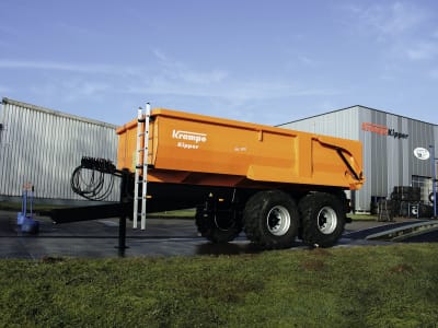 Krampe Wannenkipper "Erdbaumulde SK 500" Nutzlast 20 t, Transportvolumen 11,2 m³ Wassermaß; 14,4 m³ SAE 221