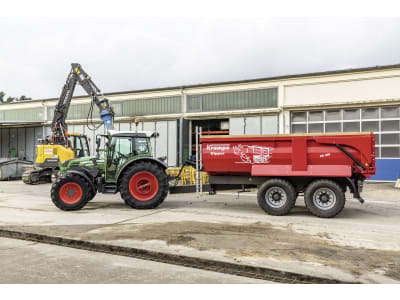 Krampe Wannenkipper "Erdbaumulde SK 460" Nutzlast 14 t, Transportvolumen 10,3 m³ Wassermaß; 13,3 m³ SAE 221