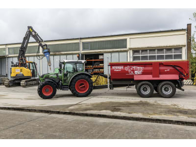 Krampe Wannenkipper "Erdbaumulde SK 460" Nutzlast 14 t, Transportvolumen 10,3 m³ Wassermaß; 13,3 m³ SAE 221