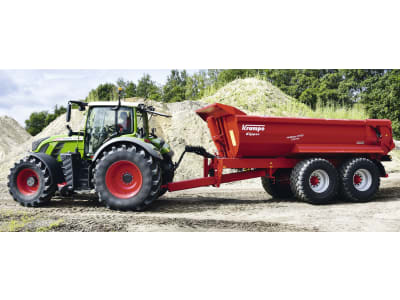 Krampe Halbrundmulde "Halfpipe HP 20 Carrier" Nutzlast 25 t, Transportvolumen 12,1 m³ Wassermaß; 15,7 m³ SAE 221 Krampe Halbrundmulde "Halfpipe HP 20 Carrier" Nutzlast 25 t, Transportvolumen 12,1 m³ Wassermaß; 15,7 m³ SAE 221