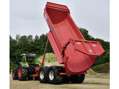 Krampe Halbrundmulde "Halfpipe HP 20 Carrier" Nutzlast 25 t, Transportvolumen 12,1 m³ Wassermaß; 15,7 m³ SAE 221 Krampe Halbrundmulde "Halfpipe HP 20 Carrier" Nutzlast 25 t, Transportvolumen 12,1 m³ Wassermaß; 15,7 m³ SAE 221