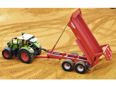 Krampe Halbrundmulde "Halfpipe HP 20 Carrier" Nutzlast 25 t, Transportvolumen 12,1 m³ Wassermaß; 15,7 m³ SAE 221 Krampe Halbrundmulde "Halfpipe HP 20 Carrier" Nutzlast 25 t, Transportvolumen 12,1 m³ Wassermaß; 15,7 m³ SAE 221