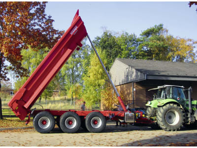 Krampe Halbrundmulde "Tridem Halfpipe HP 30" Nutzlast 30 t, Transportvolumen 16,1 m³ Wassermaß; 21,9 m³ SAE 221 Krampe Halbrundmulde "Tridem Halfpipe HP 30" Nutzlast 30 t, Transportvolumen 16,1 m³ Wassermaß; 21,9 m³ SAE 221