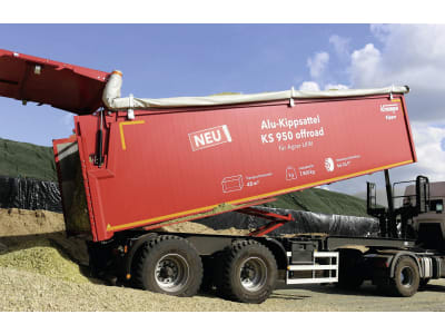 Krampe Kippsattel "KS 950 Alu Offroad" Nutzlast 24,9 t, Transportvolumen 48 m³ Krampe Kippsattel "KS 950 Alu Offroad" Nutzlast 24,9 t, Transportvolumen 48 m³