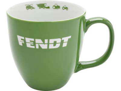 Fendt Tasse 0,4 l mit Logo-Gravur und Silhouetten innen, X991017148000