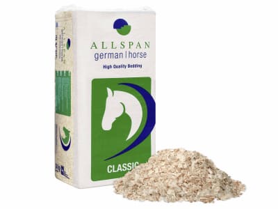 Allspan German Horse Classic helle, saugfähige Einstreu für Kleintiere und Pferde 10, 19 oder 33 Paletten Allspan German Horse Classic helle, saugfähige Einstreu für Kleintiere und Pferde 10, 19 oder 33 Paletten