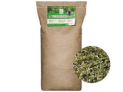 Mühldorfer Luzerne (melassiert) proteinreiche Raufutterergänzung sowie Rohfaserlieferant für Pferde 15 kg Sack Mühldorfer Luzerne (melassiert) proteinreiche Raufutterergänzung sowie Rohfaserlieferant für Pferde 15 kg Sack