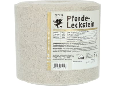 Pegus Pferdeleckstein biotauglicher Mineralleckstein für Pferde zur Vorbeugung von Mangelerscheinungen 5 kg Leckstein Pegus Pferdeleckstein biotauglicher Mineralleckstein für Pferde zur Vorbeugung von Mangelerscheinungen 5 kg Leckstein