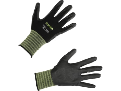 Keron Handschuh "Premium" Gr. 9/L, Nylon (15 Gauge), Nitrilschaumbeschichtung, 297463 Keron Handschuh "Premium" Gr. 9/L, Nylon (15 Gauge), Nitrilschaumbeschichtung, 297463