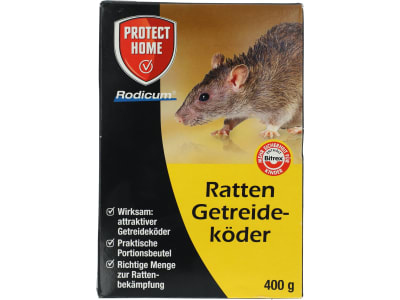 Protect Home Ratten Getreideköder 400 g  zur Rattenbekämpfung 