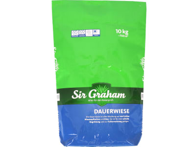 Sir Graham Dauerwiese Samen Grassamen  10 kg Karton 700 m²