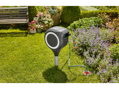 Gardena Garten-Schlauchbox RollUp mit Gartenschlauch  Gartenschlauchbox 18606-20