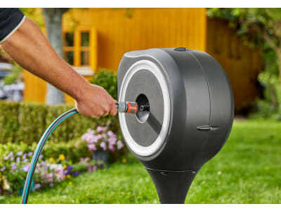Gardena Garten-Schlauchbox RollUp mit Gartenschlauch  Gartenschlauchbox 18606-20