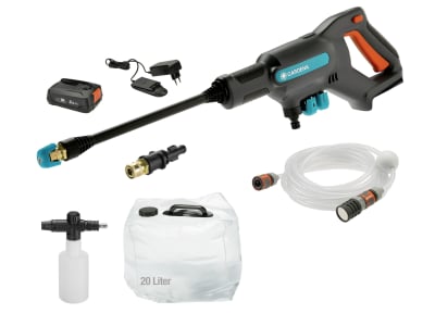 GARDENA Akku-Mitteldruckreiniger Dampfstrahler AquaClean 24/18V P4A Premium Ready-To-Use Set Dampfstrahler GARDENA Akku-Mitteldruckreiniger Dampfstrahler AquaClean 24/18V P4A Premium Ready-To-Use Set Dampfstrahler
