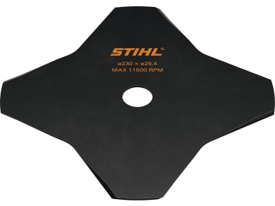 STIHL Grasschneideblatt 230 mm mit vier Schneidekanten, 4001 713 3801 STIHL Grasschneideblatt 230 mm mit vier Schneidekanten, 4001 713 3801