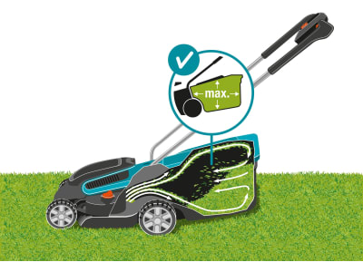 Gardena Akku-Rasenmäher PowerMax 32/36V P4A Ready-To-Use Set 200 inkl. Akkus und Ladegerät Gardena Akku-Rasenmäher PowerMax 32/36V P4A Ready-To-Use Set 200 inkl. Akkus und Ladegerät