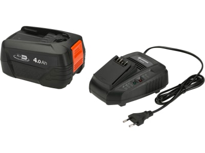 GARDENA Starter-Kit Akkus + Ladegerät P4A PBA 18V/72 4,0 Ah + AL 1830 CV GARDENA Starter-Kit Akkus + Ladegerät P4A PBA 18V/72 4,0 Ah + AL 1830 CV