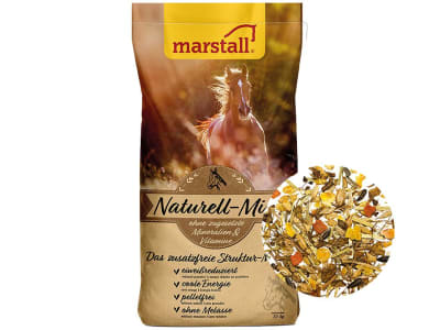 marstall® Naturell-Mix haferfreies, eiweißreduziertes, melassefreies Pferdefutter 15 kg Sack marstall® Naturell-Mix haferfreies, eiweißreduziertes, melassefreies Pferdefutter 15 kg Sack