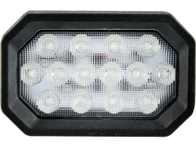LED-Arbeitsscheinwerfer rechteckig, 2.800 lm, 10 – 30 V, 14 LEDs, für Traktor John Deere 5000/M, 6000 SE