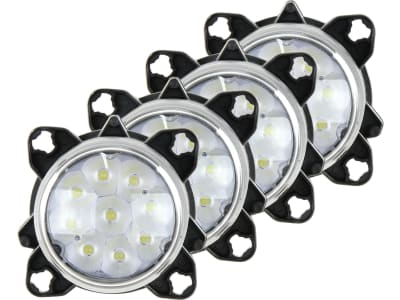 LED-Arbeitsscheinwerferset links/rechts 10 – 30 V 4.050 lm, für Frontgrill Traktor Massey Ferguson MF 5000, 6000, 7000, 8000