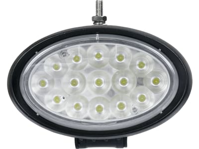 LED-Arbeitsscheinwerfer oval, 161,2 x 116,5 x 105,4 mm, 4.500 lm, 10 – 30 V, 15 LEDs, CISPR 25 Klasse 3, für Traktor Massey Ferguson MF 5000, 6000, 7000, 8000