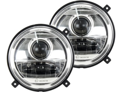 LED-Hauptscheinwerferset links/rechts 10 – 30 V 1.560 lm; 2.760 lm,  Abblendlicht; Fernlicht, für Frontgrill Traktor Massey Ferguson MF 5000,  6000, 7000, 8000 günstig online kaufen