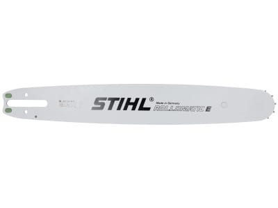 STIHL Führungsschiene "Rollomatic E" 40 cm 3/8" .063"/1,6 mm, Anzahl Zähne 11, Stabil und mit reduziertem Rückschlag, 3003 000 5213