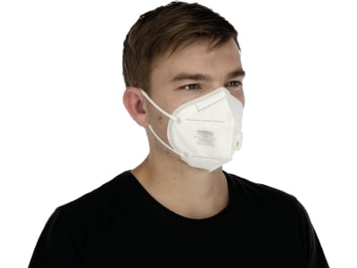 KERBL Halbmaske "SARS-Cov-2", mit Ventil, 345105 KERBL Halbmaske "SARS-Cov-2", mit Ventil, 345105