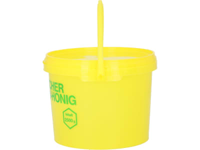 Honigeimer gelb mit Druck 2,5 kg  