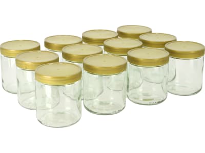Neutralglas 500g 12 St. Neutral inkl. Deckel Neutralglas 500g 12 St. Neutral inkl. Deckel