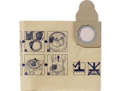 Nilfisk Filtersack Papier 5 St., für Nass- und Trockensauger Aero 600 – 840, 60910 Nilfisk Filtersack Papier 5 St., für Nass- und Trockensauger Aero 600 – 840, 60910