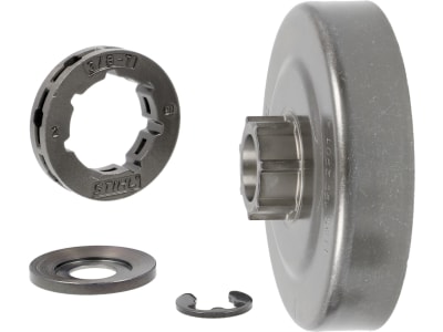 STIHL Ringkettenrad 3/8", 7 Zähne, für Kupplung; Kettensäge, 1128 007 1000 STIHL Ringkettenrad 3/8", 7 Zähne, für Kupplung; Kettensäge, 1128 007 1000