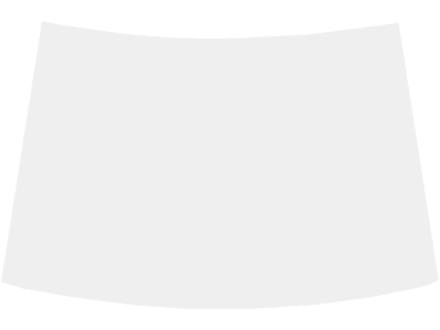 Fendt Frontscheibe mittig, für Traktor Farmer 5 S, 100, F182800200040