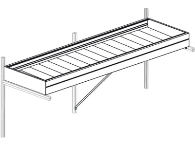KGT Pflanzwanne für Rose 4,29 x 0,63 x 0,1 m Typ IV pressblank , KGT Pflanzwanne für Rose 4,29 x 0,63 x 0,1 m Typ IV pressblank ,