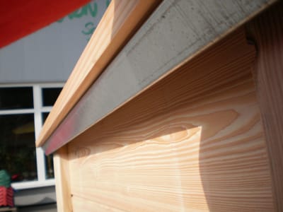 KGT Schneckenkante für Holz-Hochbeet Stahl verzinkt 0,98 x 0,05 m 